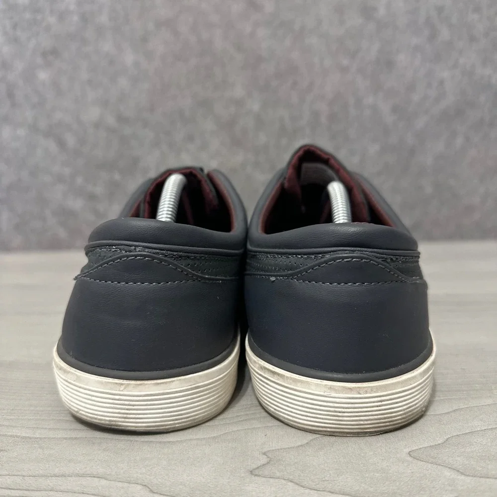 Polo Ralph Lauren Faxon‎ Low Sneakers Mens 12 Grey Perforated Nylon Shoes